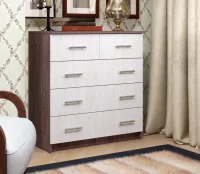 Комод-8 ясень анкор темный/ясень анкор светлый Комод-8 ясень анкор темный/ясень анкор светлый