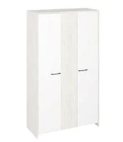 Шкаф Дублин ШК-1200 дуб крафт белый/белый