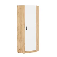 Угловой шкаф Вега ШКУ дуб крафт золотой/белый Угловой шкаф Вега ШКУ дуб крафт золотой/белый