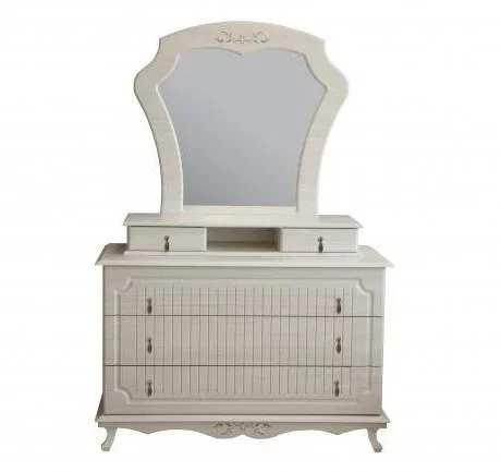 Комод Кантри 06.115 вудлайн кремовый/сандал белый Комод Кантри 06.115 вудлайн кремовый/сандал белый