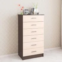 Комод Катрин-4 венге/дуб молочный Комод Катрин-4 венге/дуб молочный