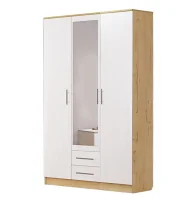 Шкаф 3-дверный Светлана №4 дуб бунратти/бодега