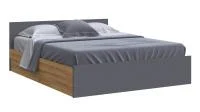 Кровать Бася дуб крафт/графит Кровать Бася дуб крафт/графит