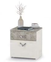 Тумба прикроватная Амели 13.78 шёлковый камень/бетон чикаго беж Тумба прикроватная Амели 13.78 шёлковый камень/бетон чикаго беж