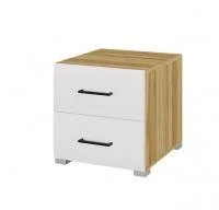 Тумба прикроватная Ненси дуб крафт золотой/белый глянец Тумба прикроватная Ненси дуб крафт золотой/белый глянец
