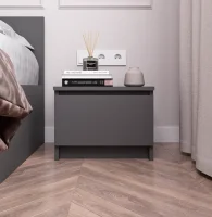 Тумба прикроватная Мори ТПМ 400.1 графит Тумба прикроватная Мори ТПМ 400.1 графит