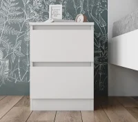 Тумба два ящика Мори ТПМ 400.2 белый Тумба два ящика Мори ТПМ 400.2 белый