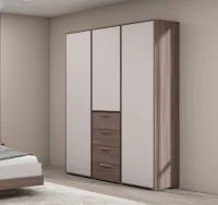 Шкаф Ника 1600 шимо темный/кашемир