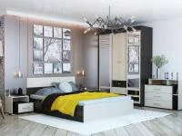 Спальня Юнона венге/дуб молочный Спальня Юнона венге/дуб молочный