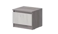 Тумба прикроватная Соната дуб крафт серый/дуб крафт белый Тумба прикроватная Соната дуб крафт серый/дуб крафт белый