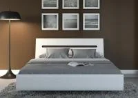 Кровать Ацтека LOZ160 белый глянец Кровать Ацтека LOZ160 белый глянец