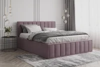 Кровать Лана 180х200 с подъемным механизмом, велюр пудра Кровать Лана 180х200 с подъемным механизмом, велюр пудра
