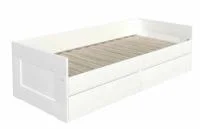 Кровать раздвижная Сириус 80х200 с ящиками белый Кровать раздвижная Сириус 80х200 с ящиками белый
