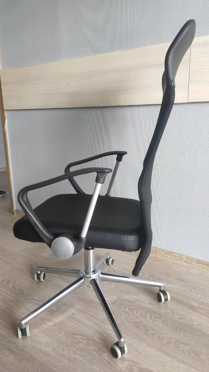 Кресло МС-040 Директ Лайт В хром черный Кресло МС-040 Директ Лайт В хром черный