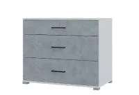 Комод Victor (Виктор) белый/бетон Комод Victor (Виктор) белый/бетон