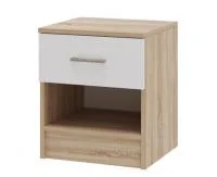 Тумба прикроватная Беатрис дуб сонома/белый глянец Тумба прикроватная Беатрис дуб сонома/белый глянец