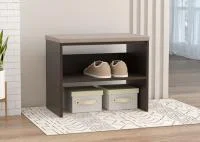 Обувница мягкая 600 венге/бежевый Обувница мягкая 600 венге/бежевый