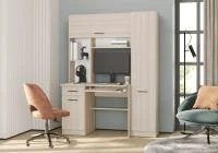 Стол рабочий 6-0603 Aльфа ясень шимо светлый