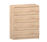 Комод Б 2.06 дуб сонома (серия без ручек) Комод Б 2.06 дуб сонома (серия без ручек)