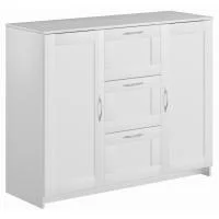 Тумба Сириус 2 двери и 3 ящика 117х95 белый Тумба Сириус 2 двери и 3 ящика 117х95 белый