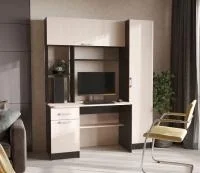 Стол компьютерный №7 венге/дуб белфорт