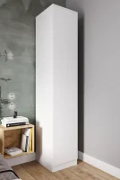 Шкаф Мори МШ 400.1 белый (с полками)