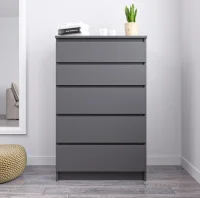 Комод высокий Мори МК 700.5 графит Комод высокий Мори МК 700.5 графит