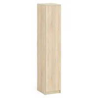 Пенал с полками МШ 400.1 дуб сонома