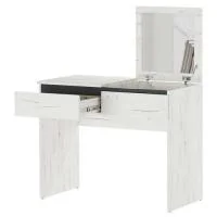 Стол косметический Гретта дуб крафт белый/антрацит Стол косметический Гретта дуб крафт белый/антрацит