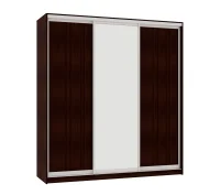 Шкаф-купе трехдверный Мираж 20.1 с зеркалом венге