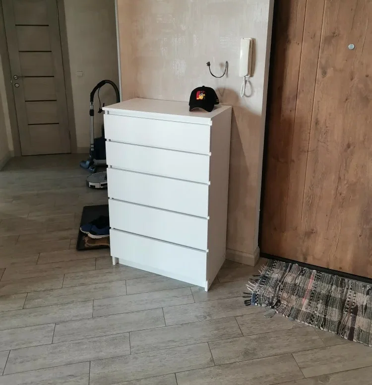 Комод высокий Мори МК 700.5 белый Комод высокий Мори МК 700.5 белый