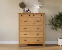 Комод 6 ящиков Кымор светло-коричневый Комод 6 ящиков Кымор светло-коричневый