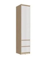 Пенал Челси дуб сонома/белый глянец