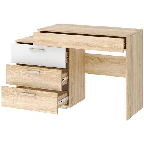 Стол косметический Соната СКС-1200 дуб сонома/белый глянец Стол косметический Соната СКС-1200 дуб сонома/белый глянец