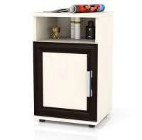 Тумба прикроватная Бонус венге/дуб молочный Тумба прикроватная Бонус венге/дуб молочный