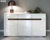 Тумба Ацтека KОМ3D3S/8/15 белый глянец Тумба Ацтека KОМ3D3S/8/15 белый глянец