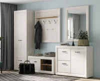 Модульная прихожая Мальта лиственница сибирская/орех лион