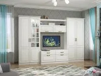 Набор мебели 4 Ливерпуль ясень ваниль/белый