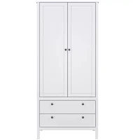 Шкаф Ева (Хельга) SZF2D2S/90 белый