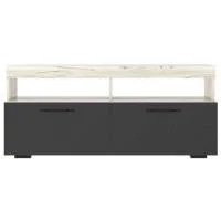 Тумба Соната ТМС-1200 дуб крафт белый/антрацит