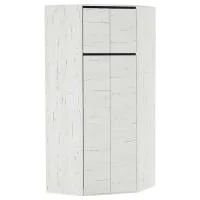 Шкаф угловой Гретта 4С дуб крафт белый/антрацит