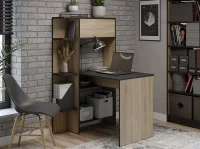 Стол письменный тип 13 дуб сонома/серый графит