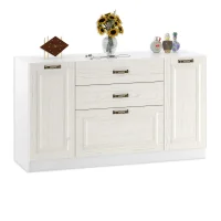 Комод Ливерпуль ясень ваниль/белый Комод Ливерпуль ясень ваниль/белый