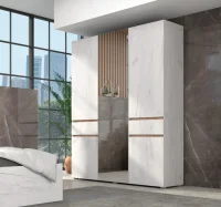 Шкаф 1600 Лиана дуб крафт белый/дуб крафт золотой