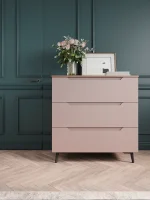 Комод Роза 900 орех франклин/пудра скин тренто Комод Роза 900 орех франклин/пудра скин тренто