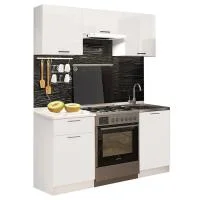 Кухня Дуся 1.6 белый бриллиант Кухня Дуся 1.6 белый бриллиант