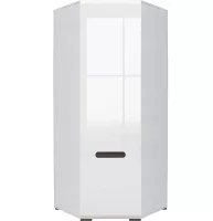 Шкаф угловой Ацтека SZFN1D/21/10 белый глянец