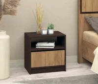 Тумба прикроватная Флоренция венге/дуб крафт золотой Тумба прикроватная Флоренция венге/дуб крафт золотой