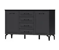 Комод Шарм К-3 антрацит/рамка