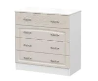 Комод Венеция КМ-02 белый/жемчуг Комод Венеция КМ-02 белый/жемчуг